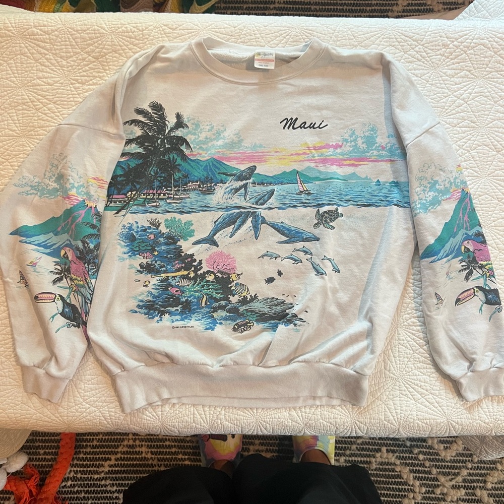 Scenic Men's Crewneck Sweater - Multicolor